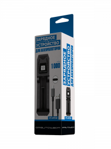 Зарядное устройство для аккумуляторов универсальное на 1 слот Орбита OT-APZ18